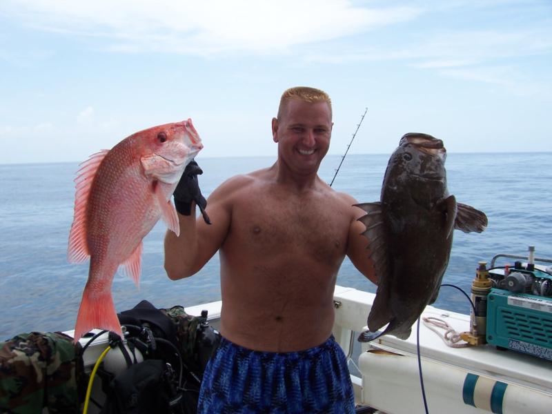 Albert w/ Grouper and Snapper