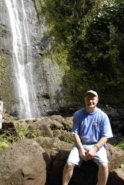 relaxing in Hawaii