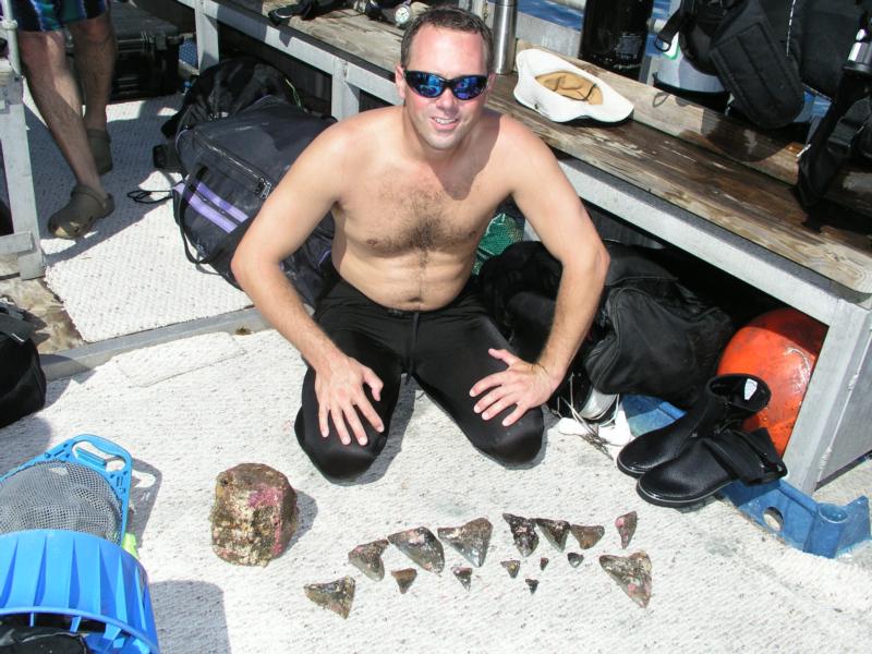 Fossil dive w/ Scuba South