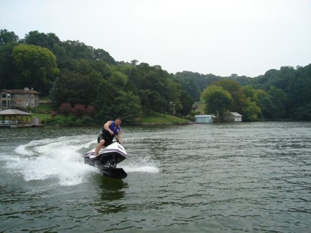 Motorcross on water.