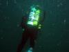 Descending onto the U-352 off of Morehead City, NC