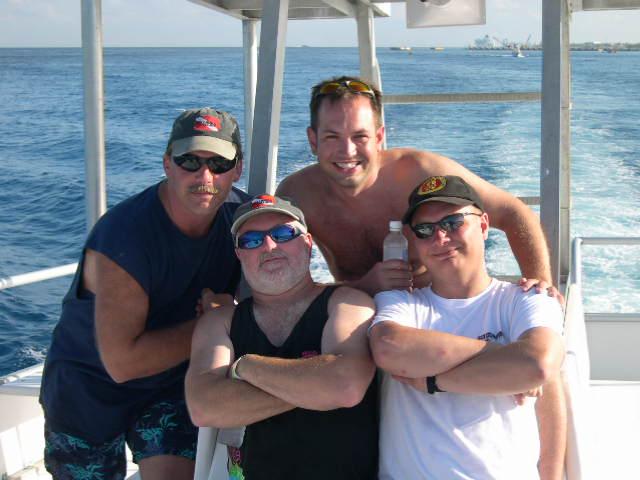 Cozumel with some good friends...