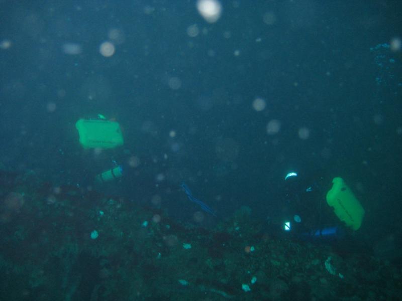 New Jersey on the wreck of the Stolt