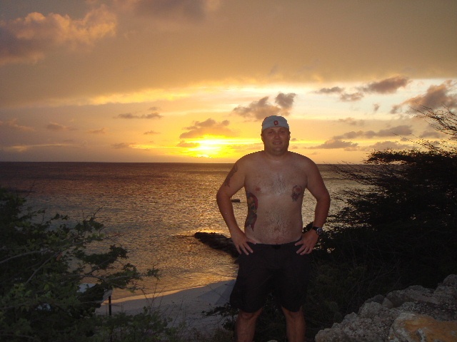 Sunset in Curacao