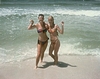 Me and my sister on Pensacola Beach Florida