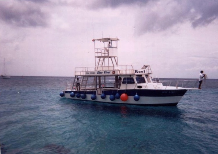 Scuba Club Cozumel Dive Boat.