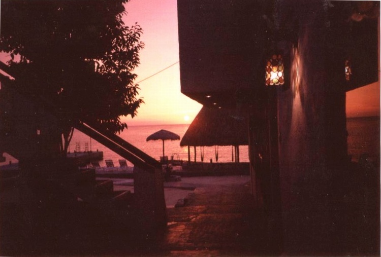 Scuba Club Cozumels... Sunset at Dinner....Amazing!!!!!!