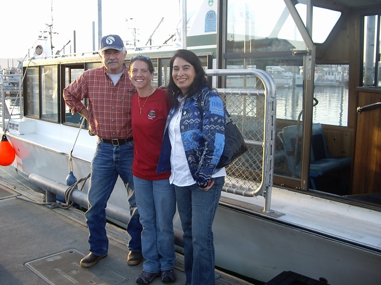 Homer Boat Harbor with friends