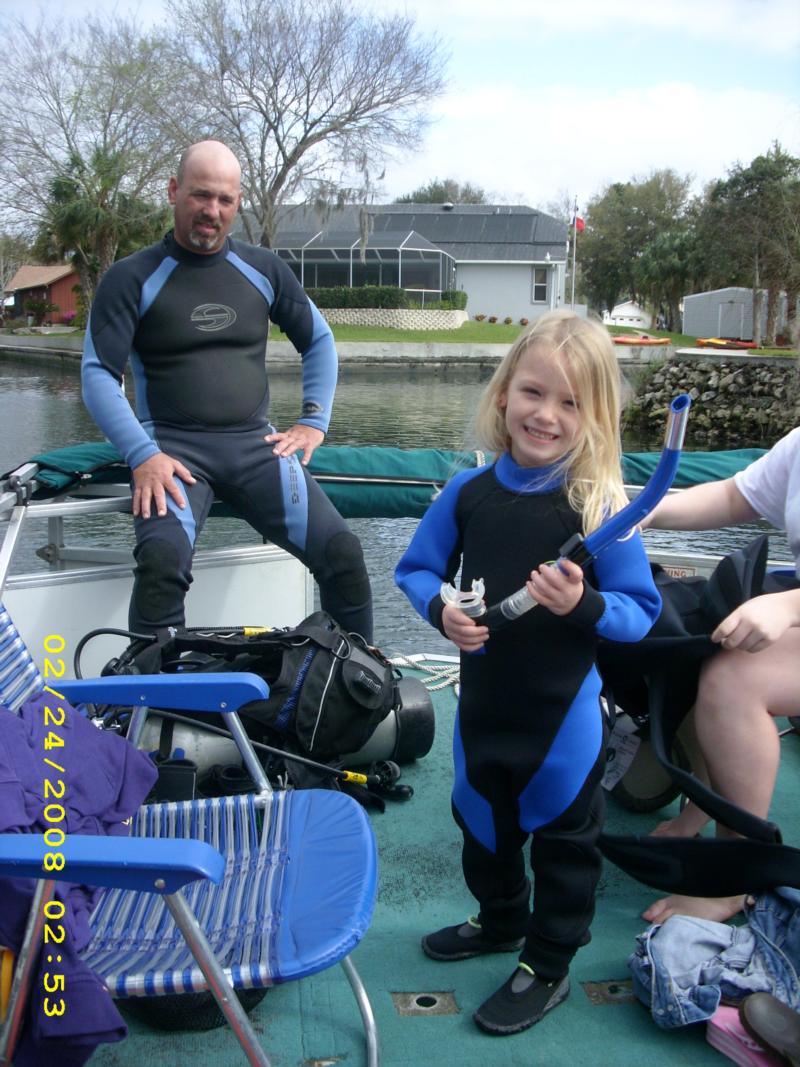 miss Lauren and dad