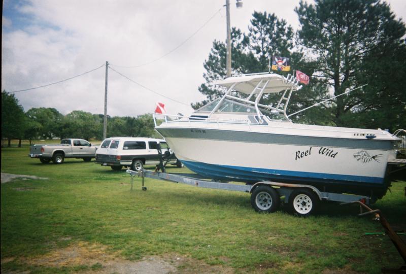 the dive boat
