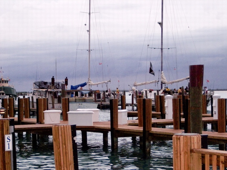 dock at Bimini island