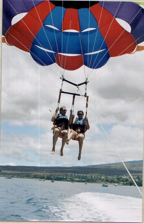 Parasailing on Maui