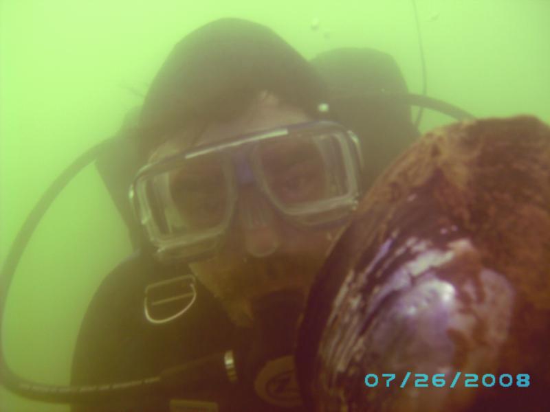Kenny with Mussel