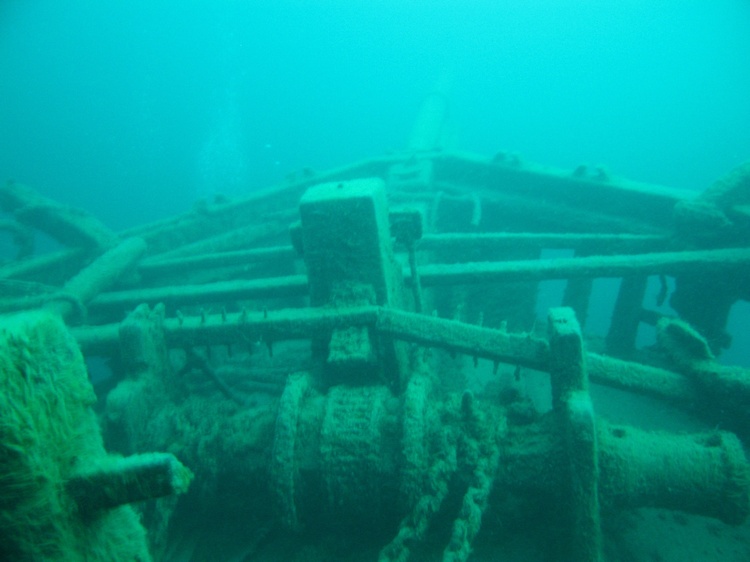 Arabia Bow Sank in Oct. 5, 1884