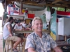 Bill after all you can eat Lobster at the Hole in the Wall Grill, Roatan Honduras