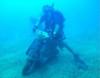 Finally, I was able to combine my love for motorcycle riding and scuba