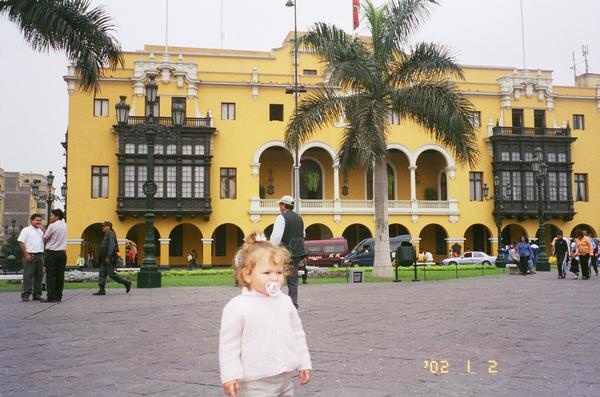 Samantha - downtown Miraflores, Peru 2006