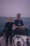 with my instructor in Key Largo