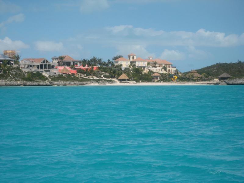 Houses at Turks & Cacois Dive trip.