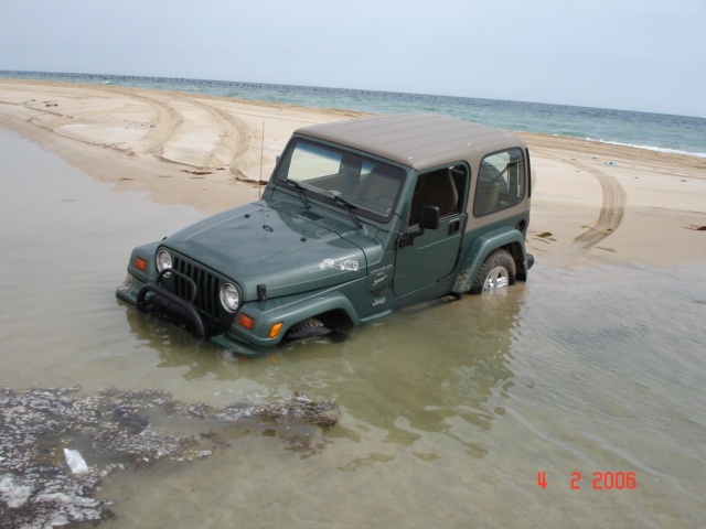 jeep is stuck