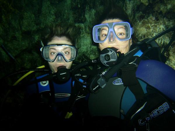 Randi and I at Devil’s Den