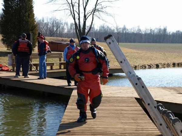 Polar Bear Plunge - Safety Diver