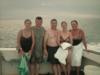 Tennille, Me, Dave, Lisa, and Ellan after diving with dolphins