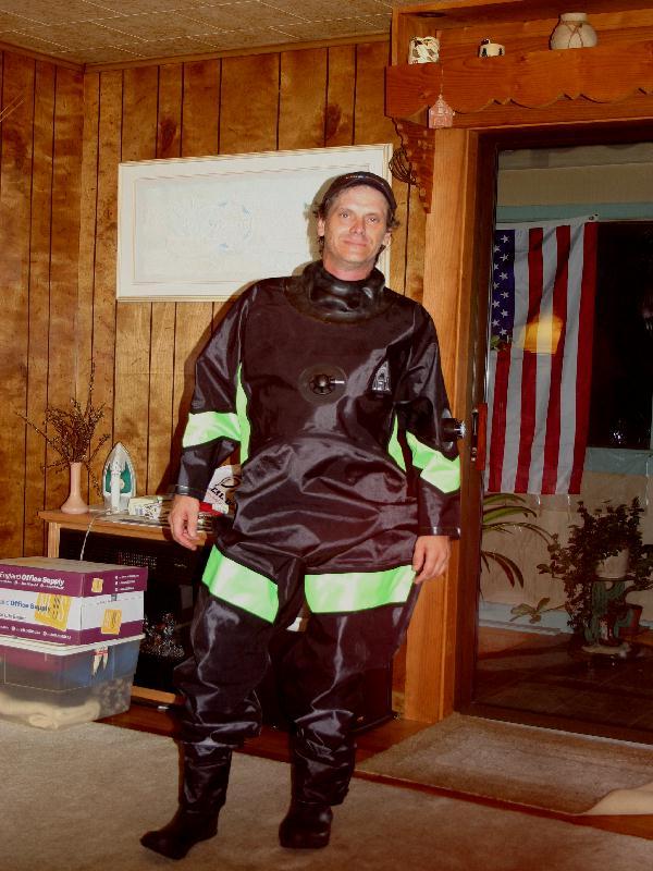 My New Dry Suit!!