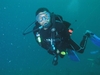 Streamlined Diver Position for Maximum Depth