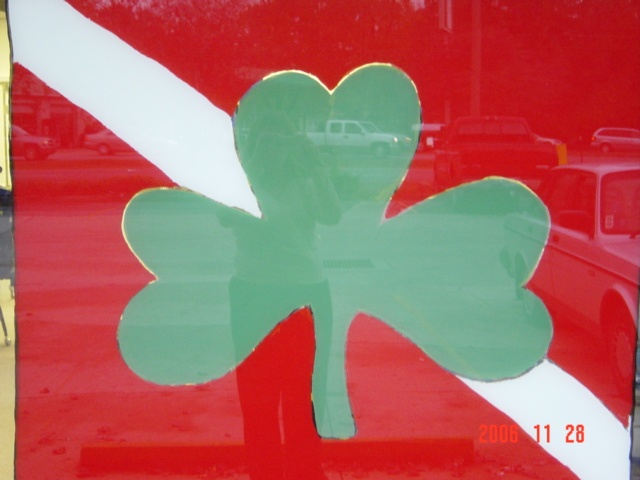 shamrock scuba logo