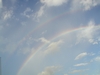 double rainbow after a dive