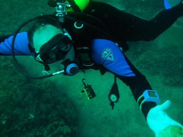 Diver self protrait of myself in Destin