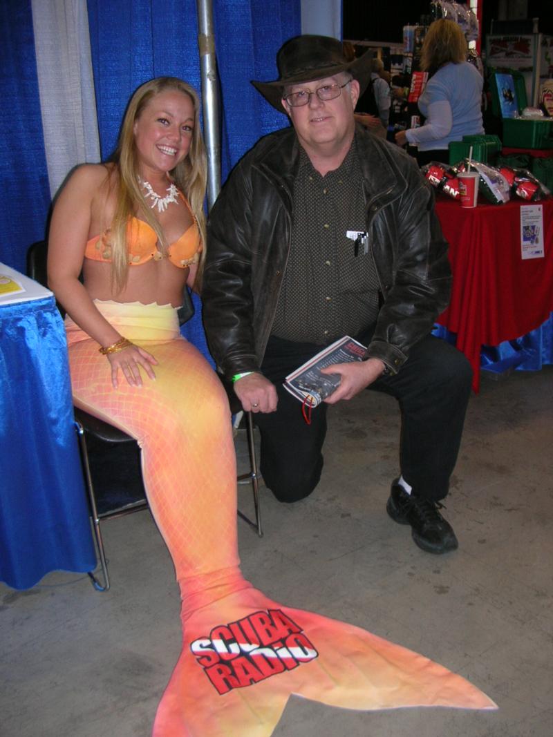 Scuba Radio mermaid Angela