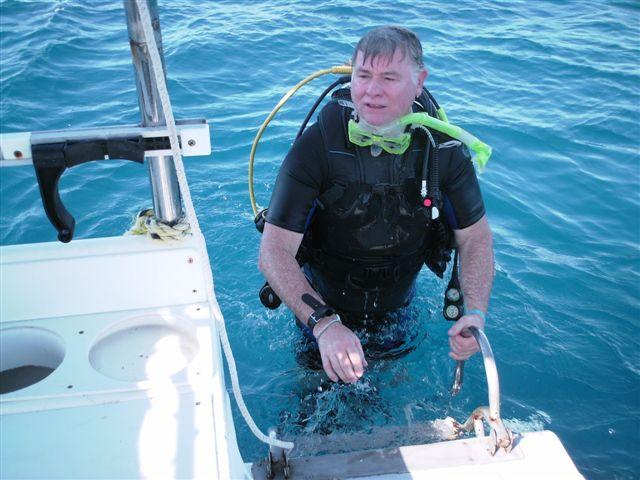 End of a great dive in Cozumel