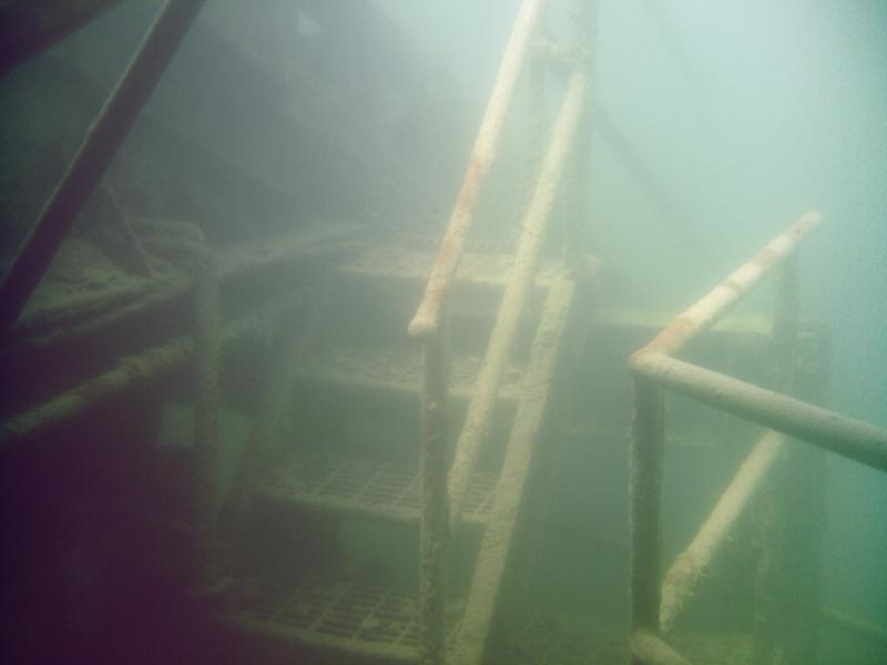 inside the crusher house at Marthas quarry