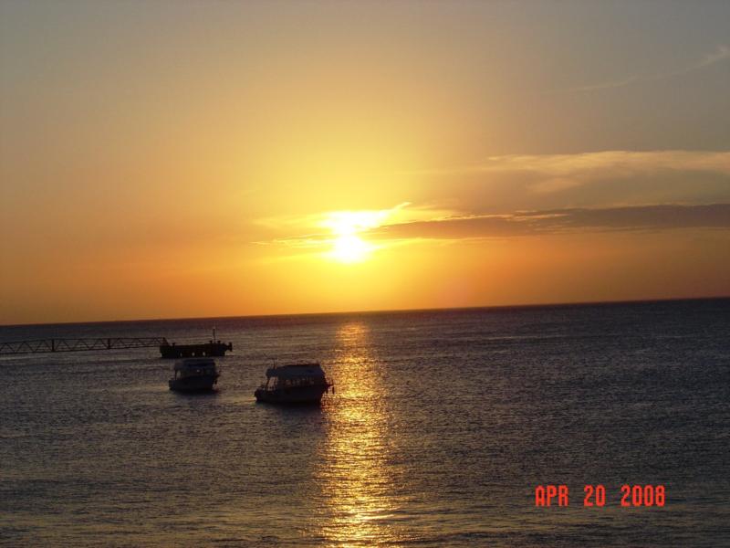 Cozumel Sunset April 20, 2008