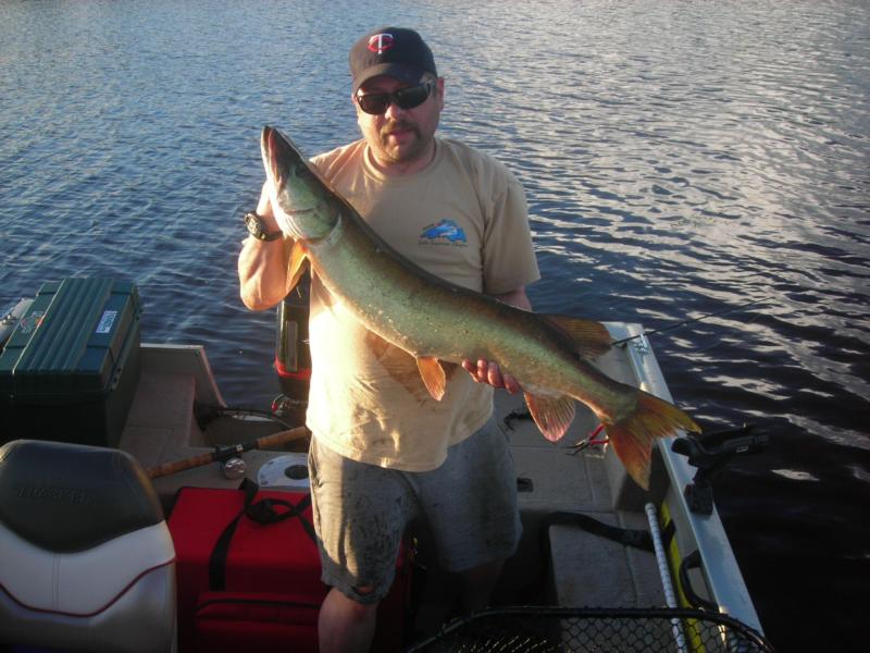 If I’m not diving I’m Musky fishing.