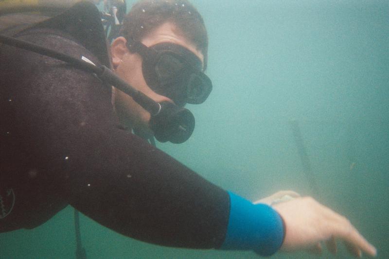 louis meiring 1st dive miricle waters
