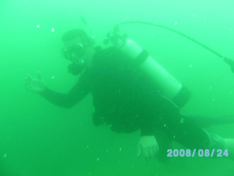 Aug 24th, Diver in Lake Pleasant