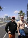 diving off of waikiki. ala wai boat harbor