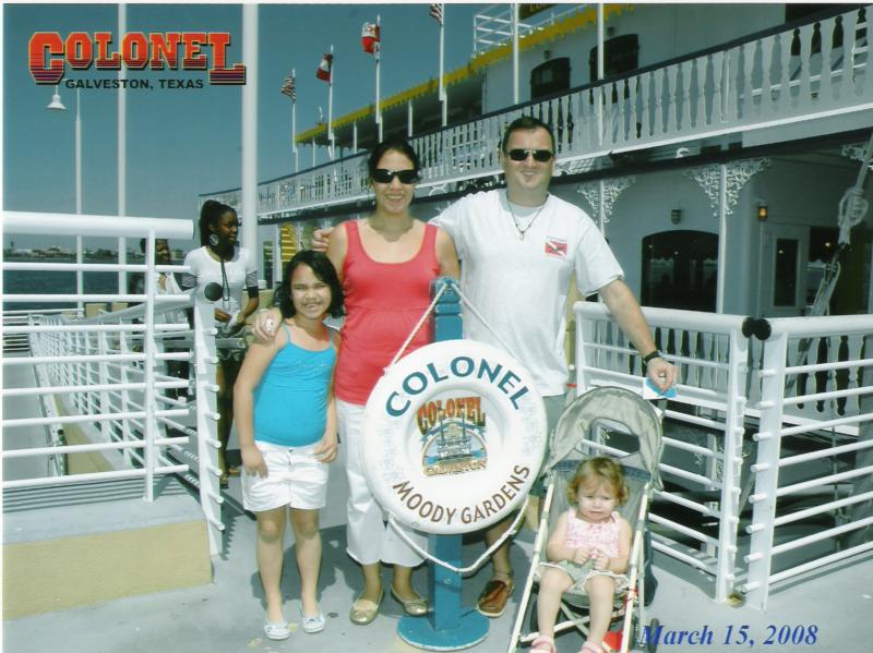 My Family at Moody Gardens