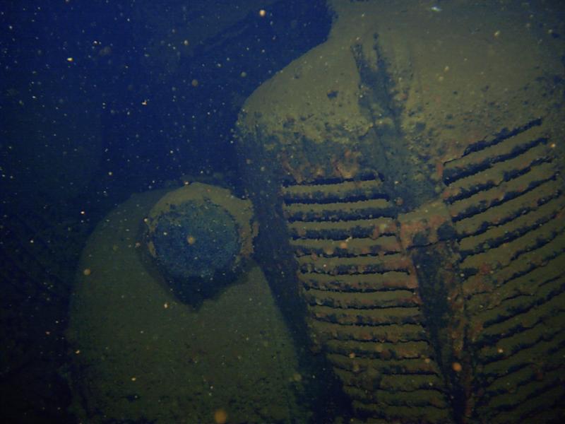 Truck in the Hold of the Hoki Maru  Truk Lagoon