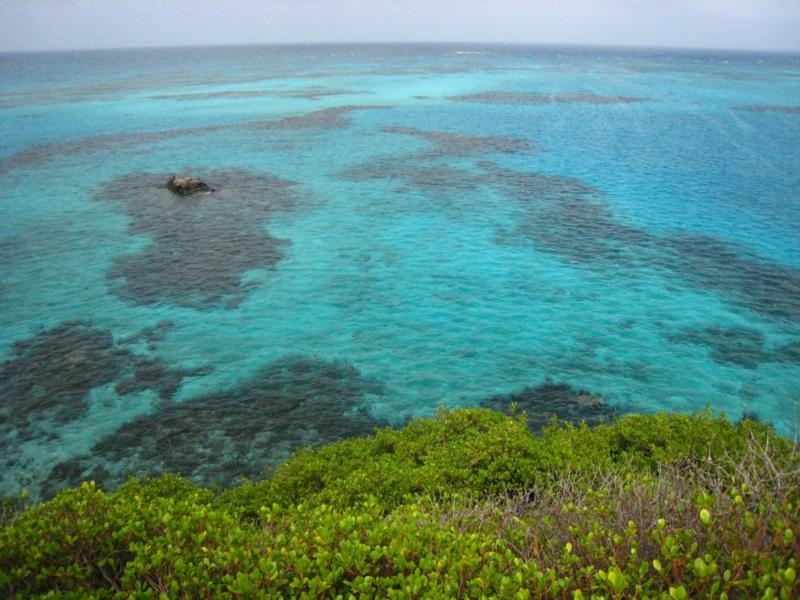 The pristine waters of Isla Providencia, Colombia