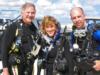 Dive buddies Mark and Cindy on Bonaire