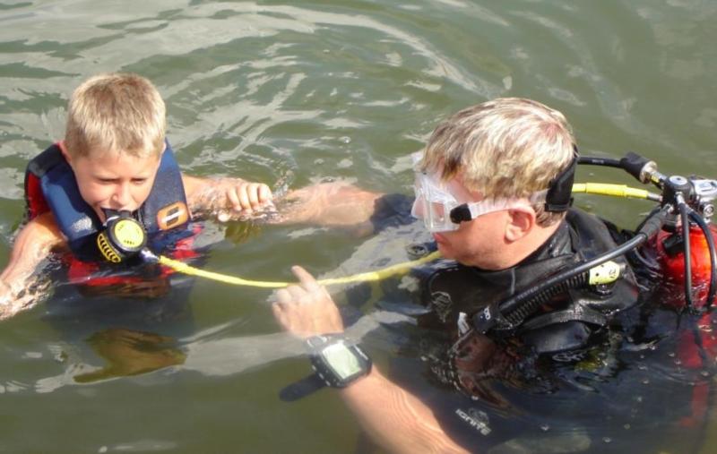 Lake Powell - Jakey’s First Scuba