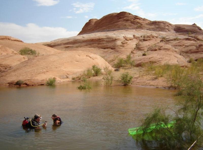 Jake and Markus at Lake Powell