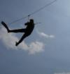 Zipline at Brownstone Quarry, CT