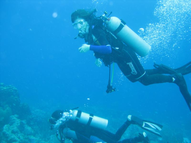 Tamster and Regis - Bonaire 2009