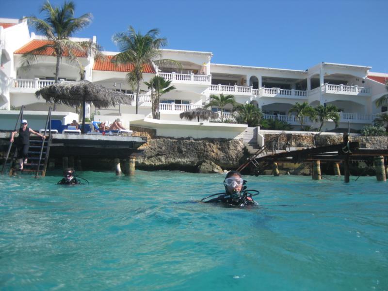 Bel Mar from the reef - Bonaire 2009