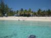 Ike and Donkey Beach Bar awaits! Dive shack on left.